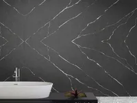 Кварцевый агломерат Grey Marquina